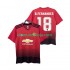 Camisola Manchester United B.FERNANDES 18 2018 2019 Retro Homem Equipamento Primeiro Manga Curta
